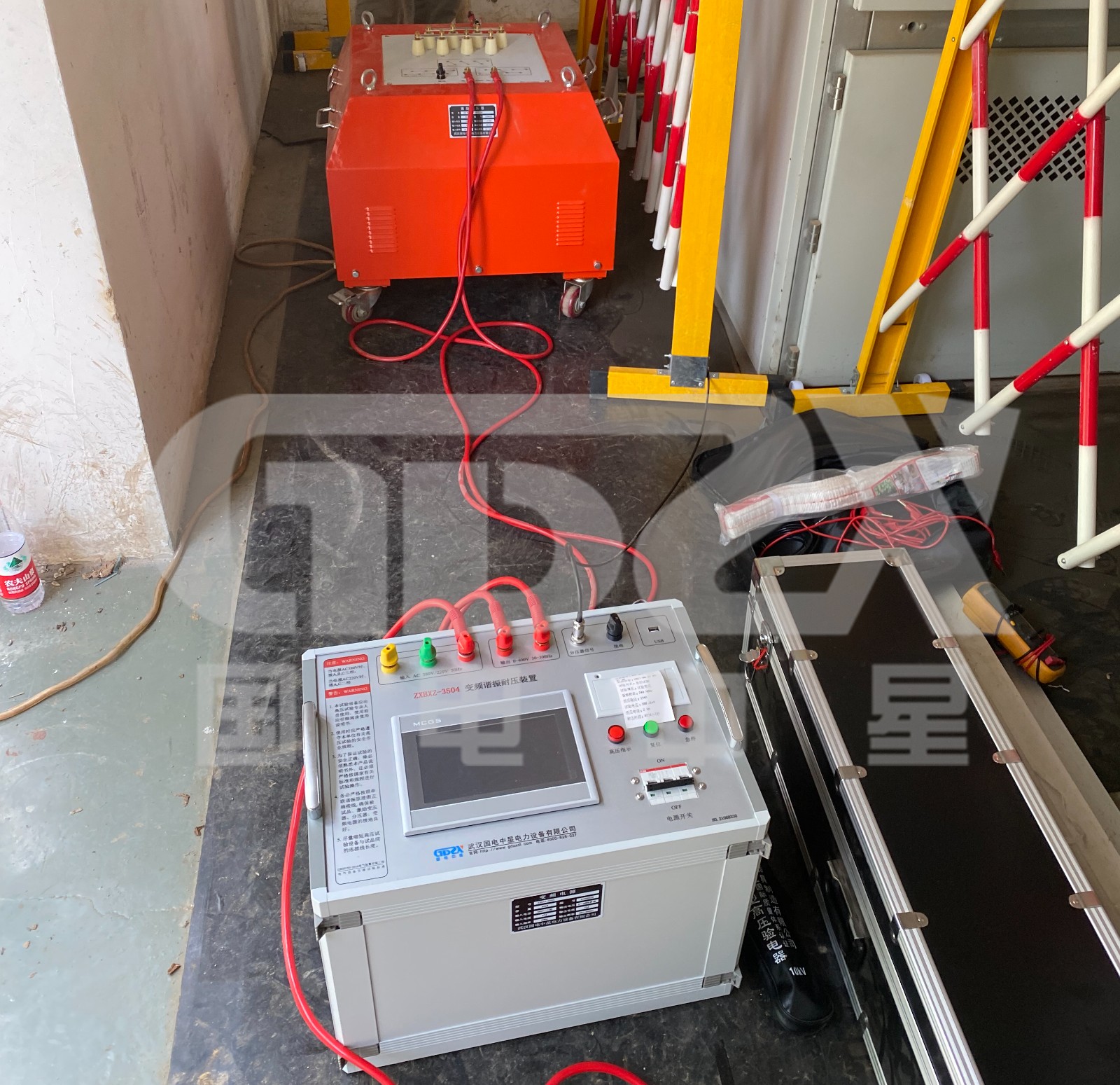 一切準備就緒，開始試驗